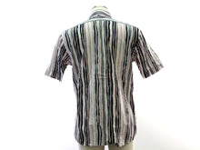 画像をギャラリービューアに読み込む, バーバリーブラックレーベル BURBERRY BLACK LABEL 半袖シャツ サイズ2【中古】