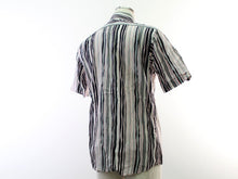 画像をギャラリービューアに読み込む, バーバリーブラックレーベル BURBERRY BLACK LABEL 半袖シャツ サイズ2【中古】