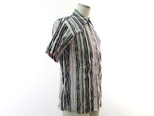 画像をギャラリービューアに読み込む, バーバリーブラックレーベル BURBERRY BLACK LABEL 半袖シャツ サイズ2【中古】