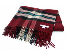 画像をギャラリービューアに読み込む, ジョンストンズ Johnstons カシミヤ混 大判ストール【中古】【美品】