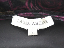 画像をギャラリービューアに読み込む, ローラアシュレイ LAURA ASHLEY ベロア カットソー 紫 S 中古