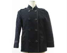 画像をギャラリービューアに読み込む, マークジェイコブス MARC JACOBS ノーカラージャケット XS 紺 中古