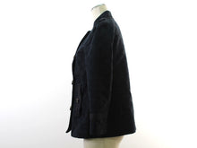 画像をギャラリービューアに読み込む, マークジェイコブス MARC JACOBS ノーカラージャケット XS 紺 中古