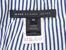 画像をギャラリービューアに読み込む, マークジェイコブス MARC JACOBS ノーカラージャケット XS 紺 中古