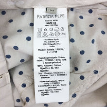 將圖片載入圖庫檢視器 パトリツィアペペ Patrizia Pepe パンツ ベルト付 ベージュ 中古 新品同様