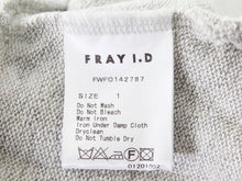 将图片加载到图库查看器,フレイ アイディー FRAY I.D チュニック ワンピース グレー サイズ1 M相当【中古】
