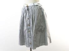 画像をギャラリービューアに読み込む, バーバリー・ブルーレーベル BURBERRY BLUE LABEL ストライプスカート 中古