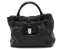 画像をギャラリービューアに読み込む, フェラガモ Ferragamo ヴァラ ハンドバッグ ショルダーバッグ 中古