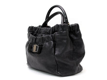 画像をギャラリービューアに読み込む, フェラガモ Ferragamo ヴァラ ハンドバッグ ショルダーバッグ 中古