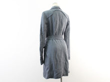 將圖片載入圖庫檢視器 クラス ロベルト カヴァリ Class Roberto Cavalli トレンチコート ブルー 青 42 美品 中古