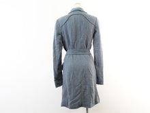將圖片載入圖庫檢視器 クラス ロベルト カヴァリ Class Roberto Cavalli トレンチコート ブルー 青 42 美品 中古