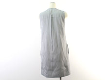 画像をギャラリービューアに読み込む, フォクシー FOXEY ノースリーブ ワンピース サイズ38 S相当 グレー 美品 中古