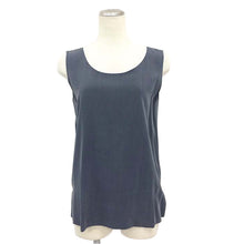 画像をギャラリービューアに読み込む, JURGEN LEHL ヨーガンレール シルク ノースリーブカットソー グレー Mサイズ【中古】 レディース