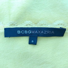 画像をギャラリービューアに読み込む, BCBGMAXAZRIA ビーシービージーマックスアズリア レースキャミソール シルク イエロー サイズS-M相当【中古】レディース