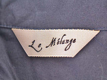 将图片加载到图库查看器,ルメランジュ Le Melange ワンピース ネイビー 長袖 シャツワンピ 中古