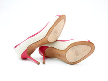 画像をギャラリービューアに読み込む, ヴァレクストラ Valextra オープントゥ パンプス 37.5 24.5cm 中古 新品同様