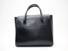 將圖片載入圖庫檢視器 フルラ FURLA ハンドバッグ ショルダーバッグ メトロポリス 黒 中古 美品