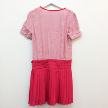 画像をギャラリービューアに読み込む, ラブ モスキーノ LOVE MOSCHINO ワンピース 半袖 M相当 中古 新品同様