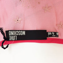 画像をギャラリービューアに読み込む, ラブ モスキーノ LOVE MOSCHINO ワンピース 半袖 M相当 中古 新品同様