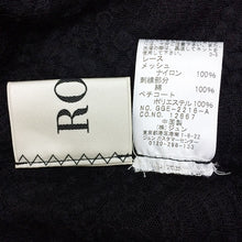 将图片加载到图库查看器,ロペ ROPE ワンピース ブラック 5分袖 S相当【中古】【美品】