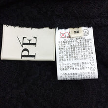 将图片加载到图库查看器,ロペ ROPE ワンピース ブラック 5分袖 S相当【中古】【美品】