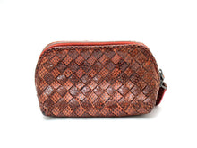 画像をギャラリービューアに読み込む, ボッテガヴェネタ BOTTEGA VENETA イントレチャート ポーチ 中古