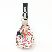 画像をギャラリービューアに読み込む, レスポートサック LESPORTSAC トキドキ tokidokiコラボ ショルダーバッグ ホワイト×マルチ 中古