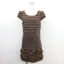 画像をギャラリービューアに読み込む, デビーデボ deby debo ワンピース ブラウン 中古 美品