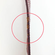 画像をギャラリービューアに読み込む, フルラ FURLA クロコ型押し ワンショルダーバッグ レッド クロコ柄 中古