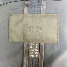 将图片加载到图库查看器,アイシービー ICB トレンチコート 9 ネイビー 中古