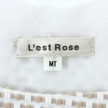 将图片加载到图库查看器,レストローズ LEST ROSE ノースリーブ ワンピース アイボリー M相当【中古】