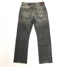 画像をギャラリービューアに読み込む, ヒューゴボス HUGO BOSS ジーンズ デニムパンツ W31 L32 ブラック 中古