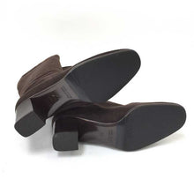 画像をギャラリービューアに読み込む, フォクシー FOXEY ロングブーツ スエード ボア ブラウン サイズ35 22.5cm相当【中古】 【新品同様】【美品】