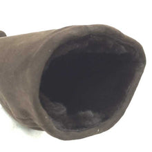 画像をギャラリービューアに読み込む, フォクシー FOXEY ロングブーツ スエード ボア ブラウン サイズ35 22.5cm相当【中古】 【新品同様】【美品】