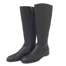 画像をギャラリービューアに読み込む, フェラガモ Salvatore Ferragamo  レザー ロングブーツ ブラック サイズ5 1/2  23cm相当【中古】【美品】