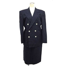 画像をギャラリービューアに読み込む, エーボンハウス AVON HOUSE スカートスーツ ネイビー 中古