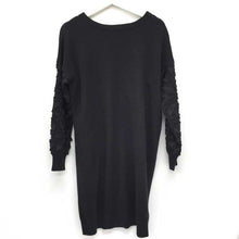 画像をギャラリービューアに読み込む, ビス ViS ワンピース 袖レース F ブラック 中古 新品同様 美品