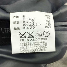 画像をギャラリービューアに読み込む, ダーバン DURBAN テーラードジャケット 2B グレー 中古 美品