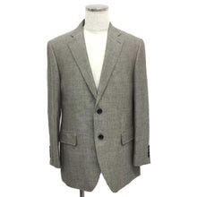 画像をギャラリービューアに読み込む, ダーバン DURBAN テーラードジャケット 2B ブラウン 中古 美品
