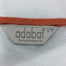이미지를 갤러리 뷰어에 로드 , アダバット adabat 半袖ポロシャツ ホワイト サイズ48 L相当【中古】