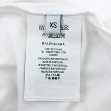 画像をギャラリービューアに読み込む, バレンシアガ BALENCIAGA ダブルハムTシャツ スピードハンター XS ホワイト 中古 美品
