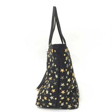 画像をギャラリービューアに読み込む, ジミーチュウ JIMMY CHOO トートバッグ ブラック 中古