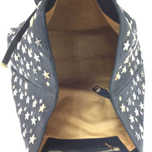 画像をギャラリービューアに読み込む, ジミーチュウ JIMMY CHOO トートバッグ ブラック 中古