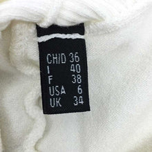 画像をギャラリービューアに読み込む, バリー BALLY 7分袖カットソー 白 M相当【中古】