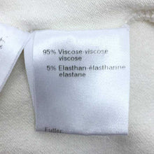 画像をギャラリービューアに読み込む, バリー BALLY 7分袖カットソー 白 M相当【中古】