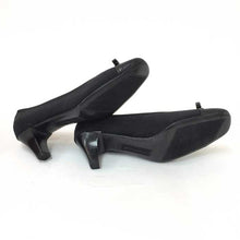 画像をギャラリービューアに読み込む, フェラガモ Salvatore Ferragamo つま先切り替えパンプス 22cm ブラック 中古 新品同様 美品