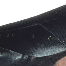 画像をギャラリービューアに読み込む, フェラガモ Salvatore Ferragamo つま先切り替えパンプス 22cm ブラック 中古 新品同様 美品