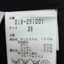 画像をギャラリービューアに読み込む, ナチュラルビューティー NATURAL BEAUTY ダウンコート ブラック 中古