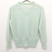 將圖片載入圖庫檢視器 ギャルリー ヴィー GALERIE VIE カシミヤVネックニット プルオーバー パステルグリーン 中古