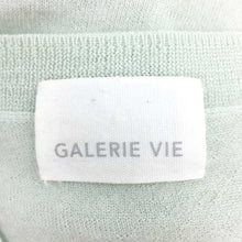 將圖片載入圖庫檢視器 ギャルリー ヴィー GALERIE VIE カシミヤVネックニット プルオーバー パステルグリーン 中古